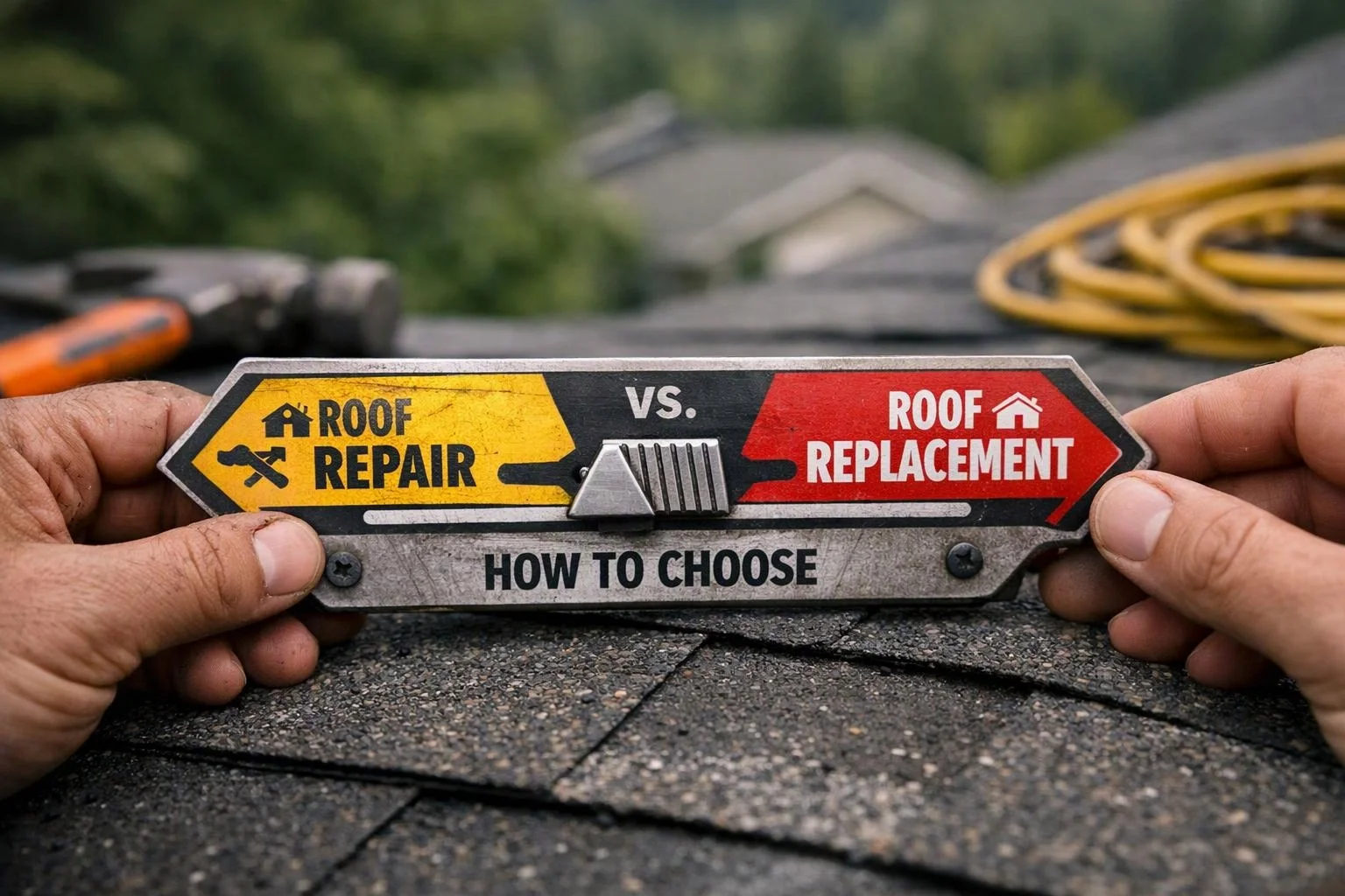 Roof Repair vs. Roof Replacement: How to Choose