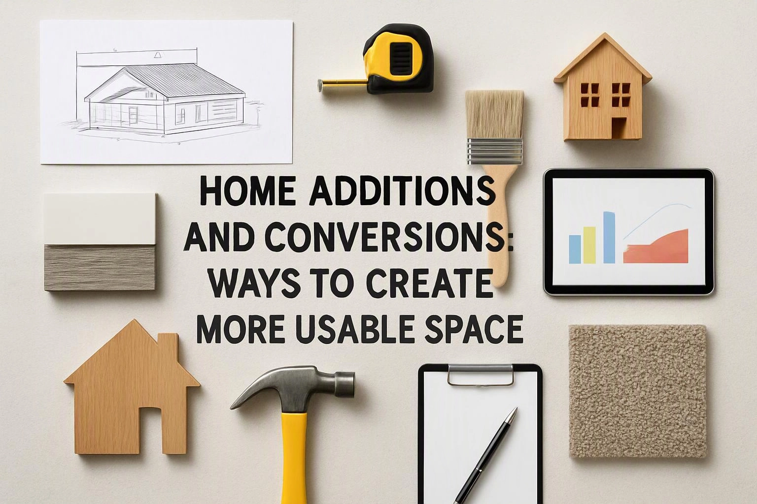 Home Additions and Conversions: Ways to Create More Usable Space