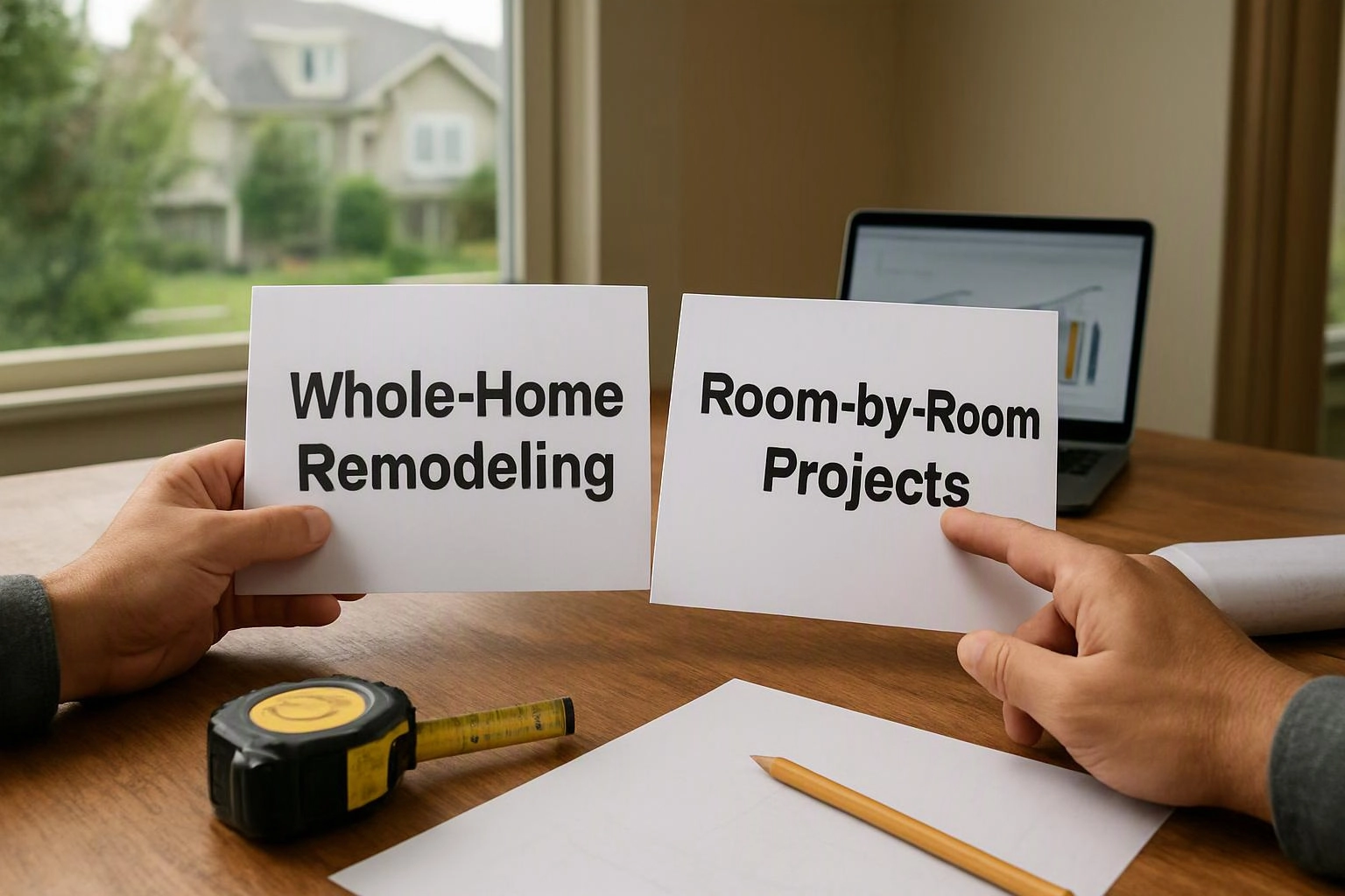 Whole-Home Remodeling vs. Room-by-Room Projects